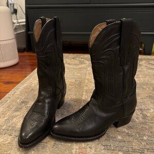 TECOVAS The Jamie Black Cowboy Boots - Size 6.5